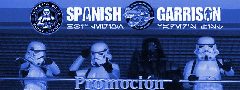 Promoción Blu-Ray Legión 501 Spanish Garrison