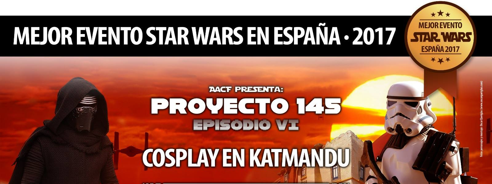 PREMIO AL MEJOR EVENTO STAR WARS ESPAÑA 2017!!!