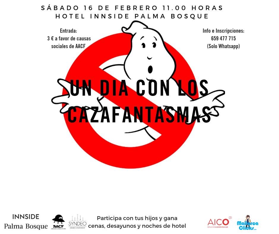 UN DÍA CON LOS CAZAFANTASMAS (Htl. Innside Palma Bosque)