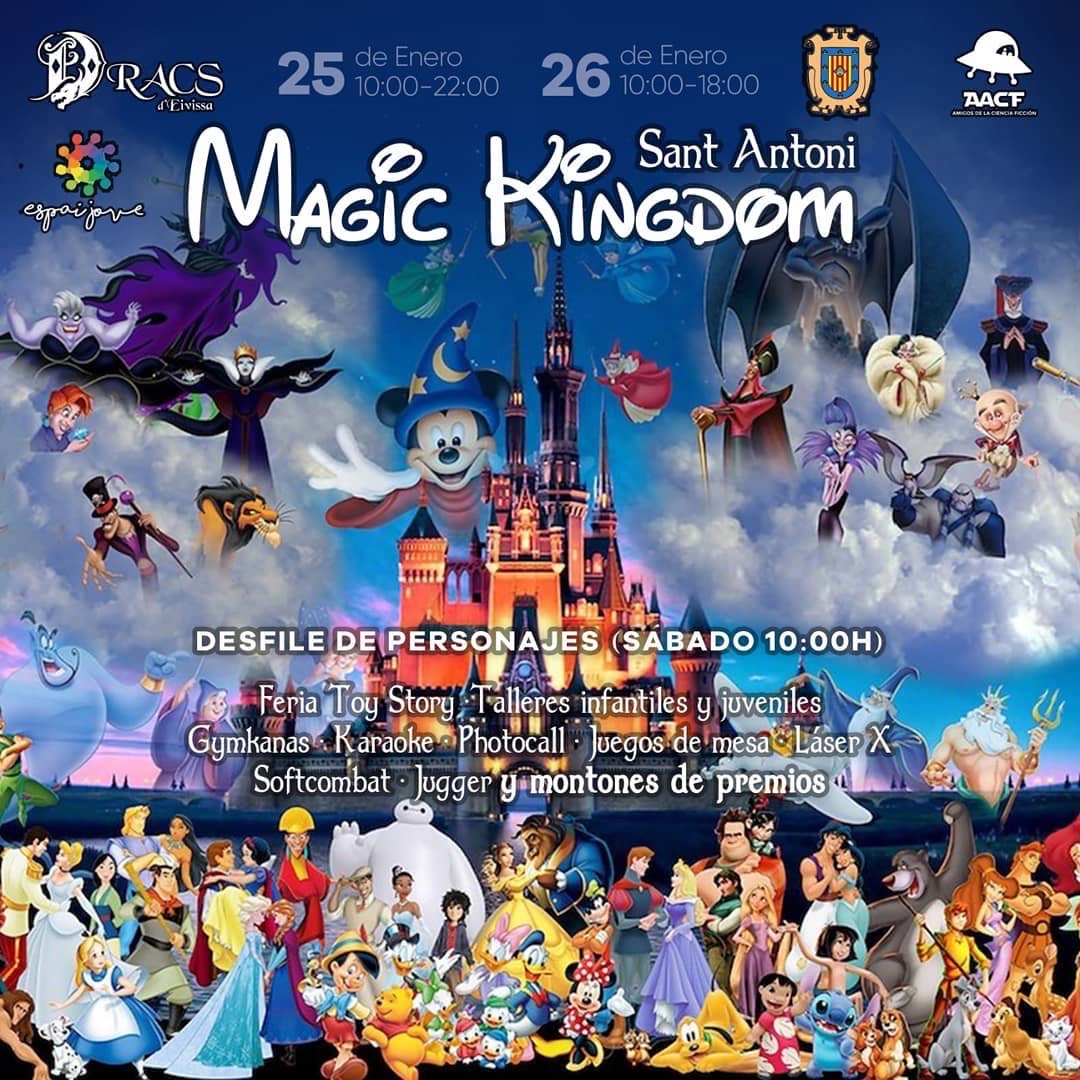 MAGIC KINGDOM (25 y 26/02 en Sant Antoni – Ibiza)