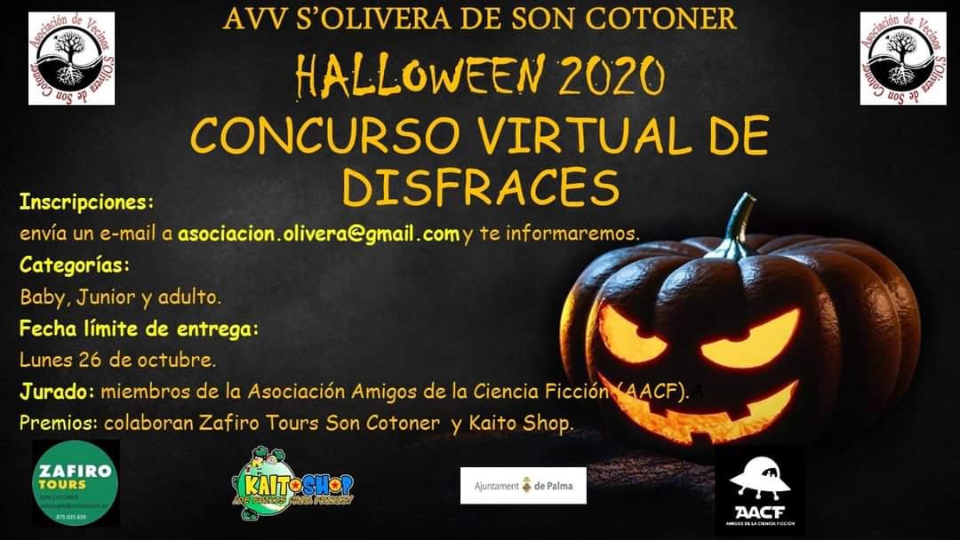 Concurso virtual de disfraces Halloween 2020