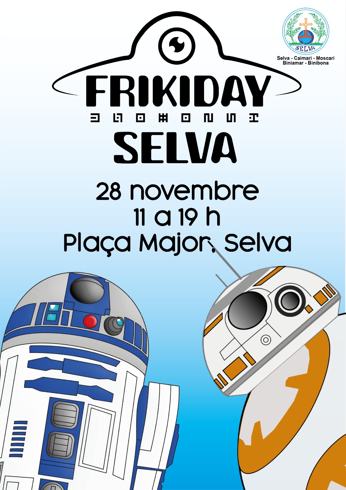 FRIKIDAY EN SELVA 28/11 DE 11 a 19 hrs